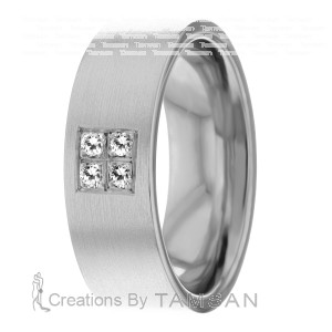 Diamond Wedding Band 6.5mm 0.12 Ctw.