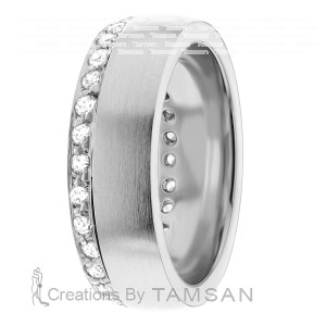 Diamond Wedding Band 6mm 0.35 Ctw.