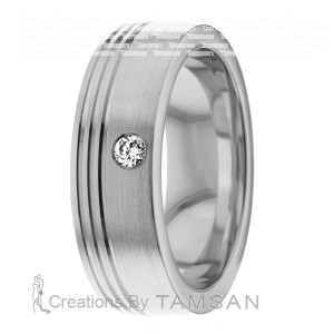 Diamond Wedding Band 7mm 0.08 Ctw.