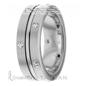 Diamond Wedding Band 7mm 0.36 Ctw.