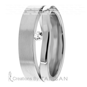 Diamond Wedding Band 9mm 0.05 Ctw.