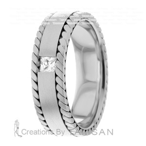 Diamond Wedding Band 6mm 0.2 Ctw.