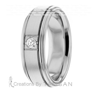 Diamond Wedding Band 6mm 0.10 Ctw.