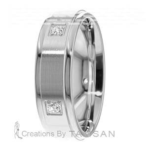 Diamond Wedding Band 6mm 0.1 Ctw.