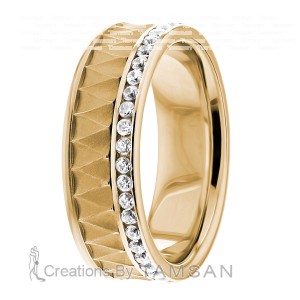 Diamond Wedding Band 7mm 0.53 Ctw.