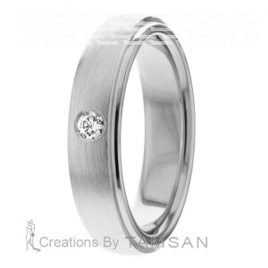 Diamond Wedding Band 5mm 0.07 Ctw.