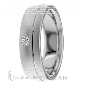 Diamond Wedding Band 6mm 0.05 Ctw.