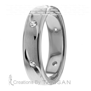 Diamond Wedding Band 5mm 0.18 Ctw.