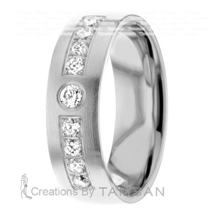 Diamond Wedding Band 6mm 0.29 Ctw.