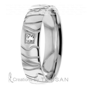 Diamond Wedding Band 5mm 0.05 Ctw.