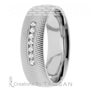 Diamond Wedding Band 6mm 0.11 Ctw.