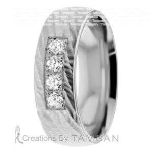 Diamond Wedding Band 6mm 0.24 Ctw.