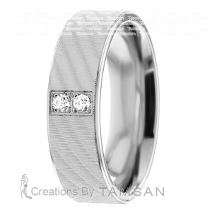 Diamond Wedding Band 6mm 0.04 Ctw.