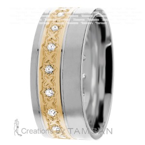 Diamond Wedding Band 7mm 0.3 Ctw.