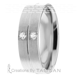 Diamond Wedding Band 6mm 0.04 Ctw.