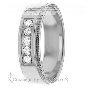 Diamond Wedding Band 5mm 0.25 Ctw.