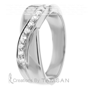 Diamond Wedding Band 7mm 0.18 Ctw.