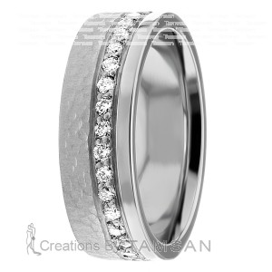 Diamond Wedding Band 6mm 0.525 Ctw.