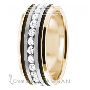 Diamond Wedding Band 7mm 1.4 Ctw.