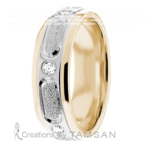 Diamond Wedding Band 7mm 0.36 Ctw.