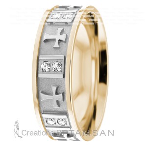 Diamond Wedding Band 7mm 0.28 Ctw.