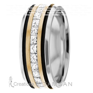 Diamond Wedding Band 7mm 1.68 Ctw.