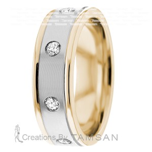 Diamond Wedding Band 7mm 0.4 Ctw.