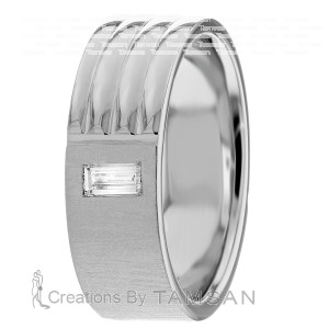 Diamond Wedding Band 7mm 0.1 Ctw.