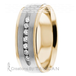 Diamond Wedding Band 7mm 0.14 Ctw.