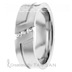 Diamond Wedding Band 7mm 0.09 Ctw.