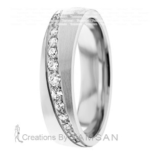 Diamond Wedding Band 5mm 0.15 Ctw.