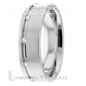 Diamond Wedding Band 6mm 0.15 Ctw.