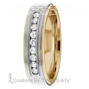 Diamond Wedding Band 6mm 0.27 Ctw.