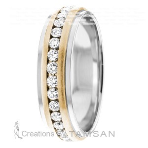 Diamond Wedding Band 5mm 1.20 Ctw.