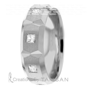 Diamond Wedding Band 6mm 0.48 Ctw.