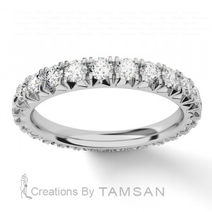 Diamond Eternity Ring 1.40Ctw