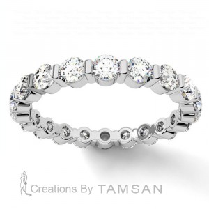 Diamond Eternity Ring 1.35Ctw