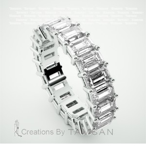 Diamond Eternity Ring 5.10Ctw