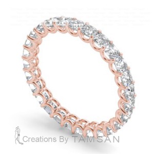 Diamond Princess Eternity Ring 2.10Ctw