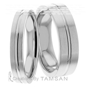 4.00mm Wide, Matching Wedding Bands