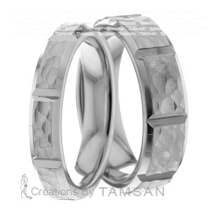 4.00mm Wide, Wedding Ring Set