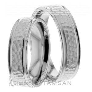 6.00mm Wide, His and Hers Wedding Bands