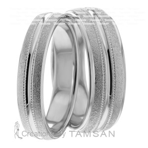 5.00mm Wide, Matching Wedding Rings