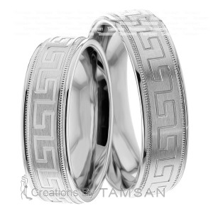 6mm Wide, Matching Wedding Ring Set