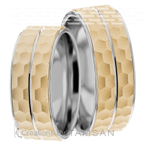 9mm Wide, Matching Wedding Ring Set