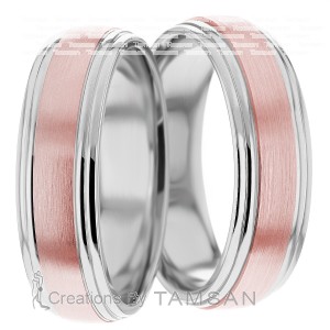 6mm Wide, Matching Wedding Ring Set