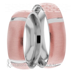 6mm Wide, Matching Wedding Ring Set