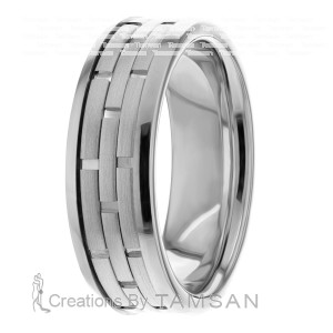 Watch Inspired Wedding Ring HM7064