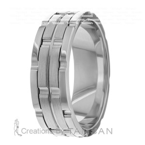 Hand crafted Wedding Ring HM7165