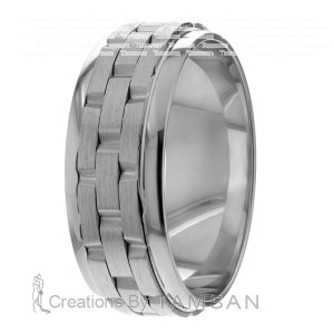 Watch Band Insprired  Wedding Ring HM7170